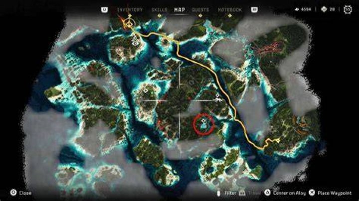 Horizon Forbidden West - Relic Ruin: No Man's Land