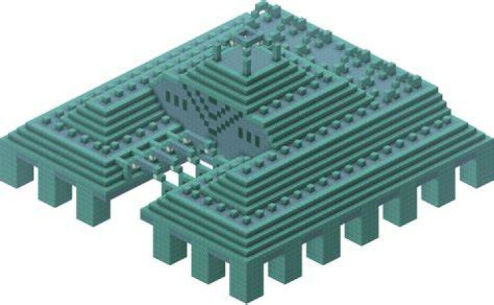 Minecraft Ocean Monument Treasure