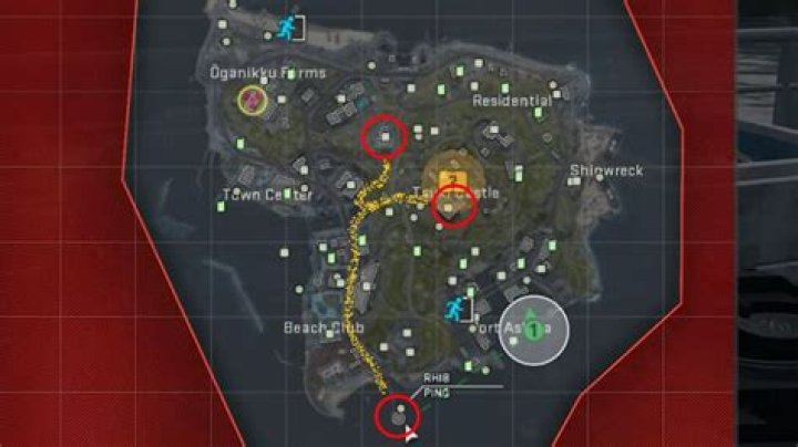 Muddy Waters DMZ Objective Map Locations in Warzone 2